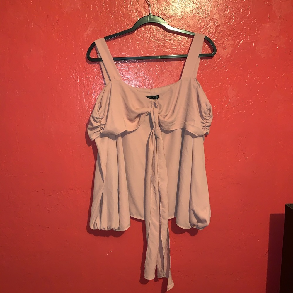 Off Shoulder Casual Shirt